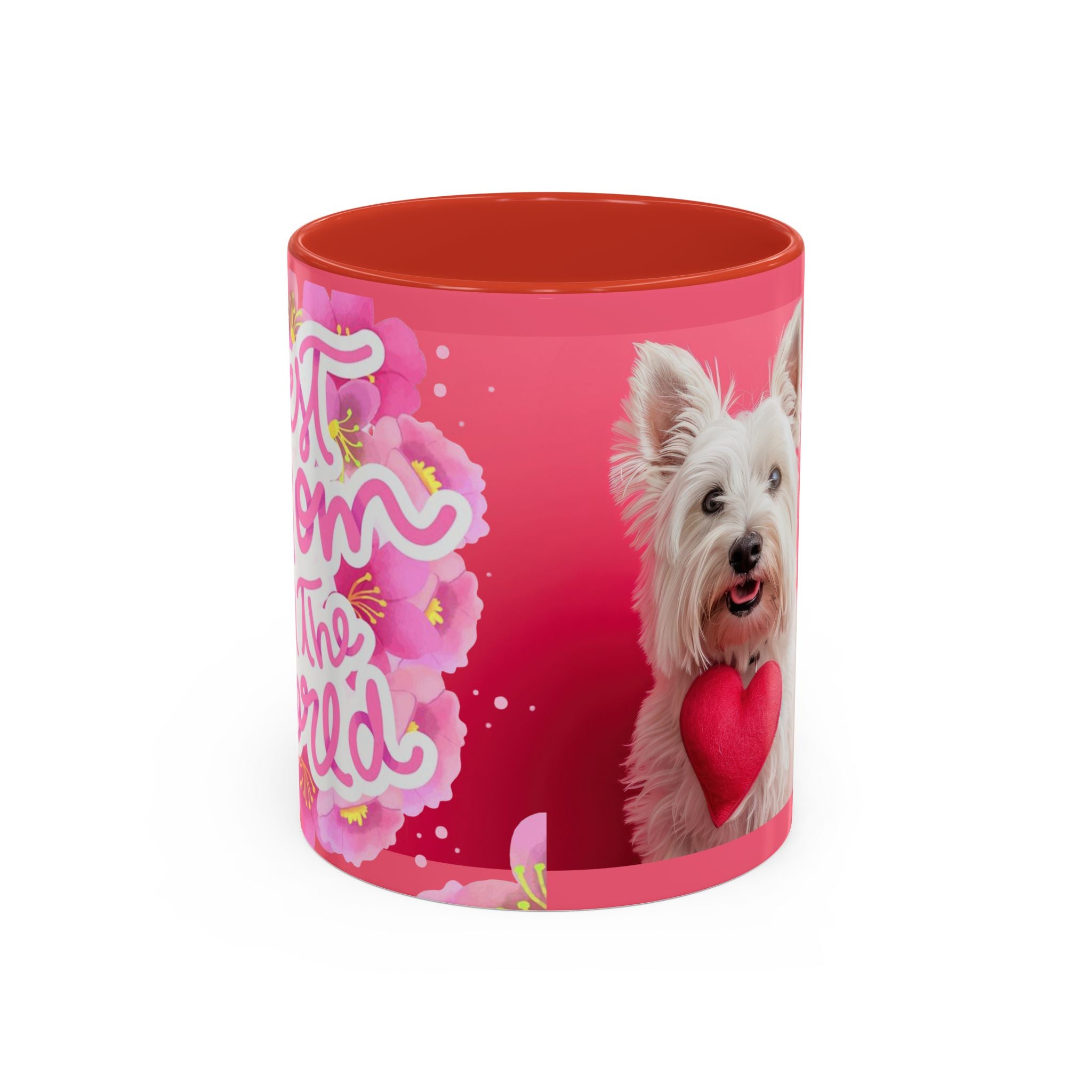 Westie Mother's Day Coffee Mug — Cute Dog Heart