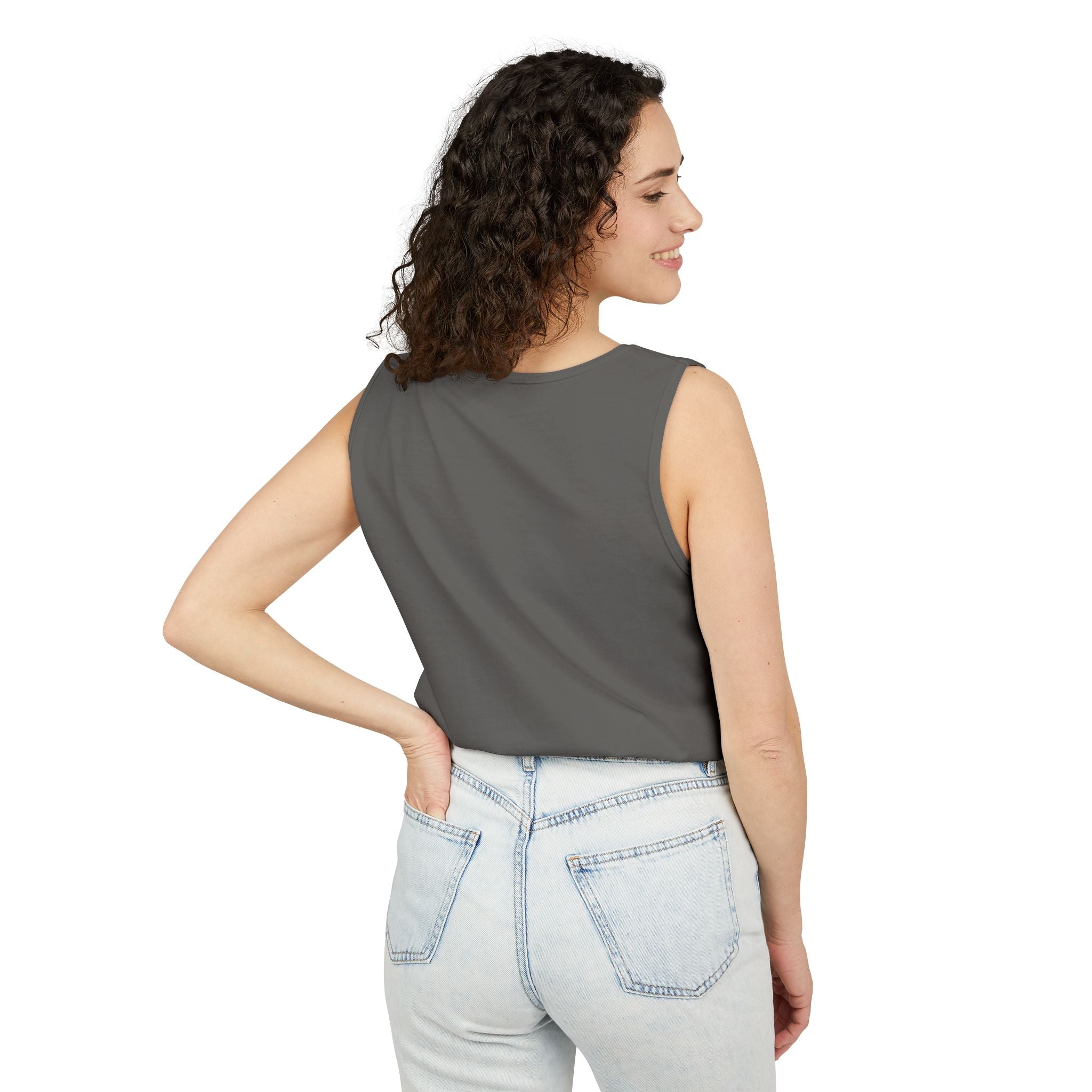 Dachshund Skateboard Tank — "It's Been a Looong Day" Cute Dog Graphic Tank Top