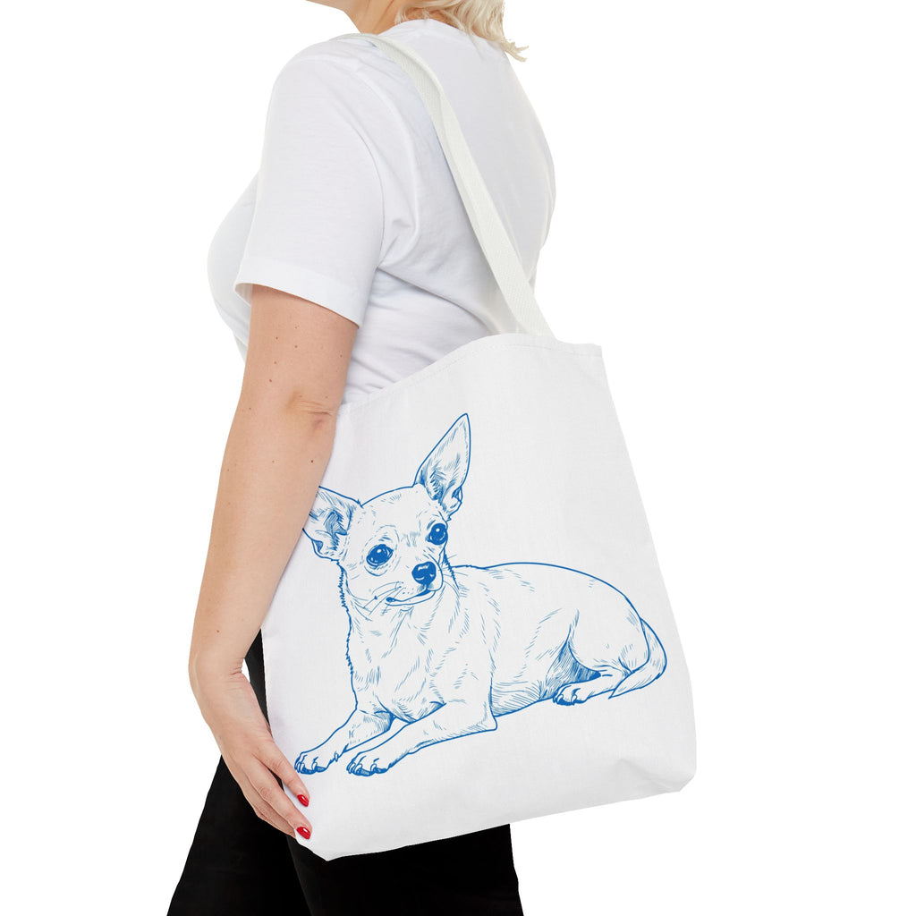 Chihuahua Dog Tote Bag — Cute Dog Lover Printed Tote