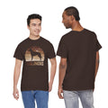 Belgian Malinois Retro Sunset T-Shirt – Unisex Dog Lover Graphic Tee