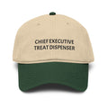 Chief Executive Treat Dispenser - funny Dog Lover Cap