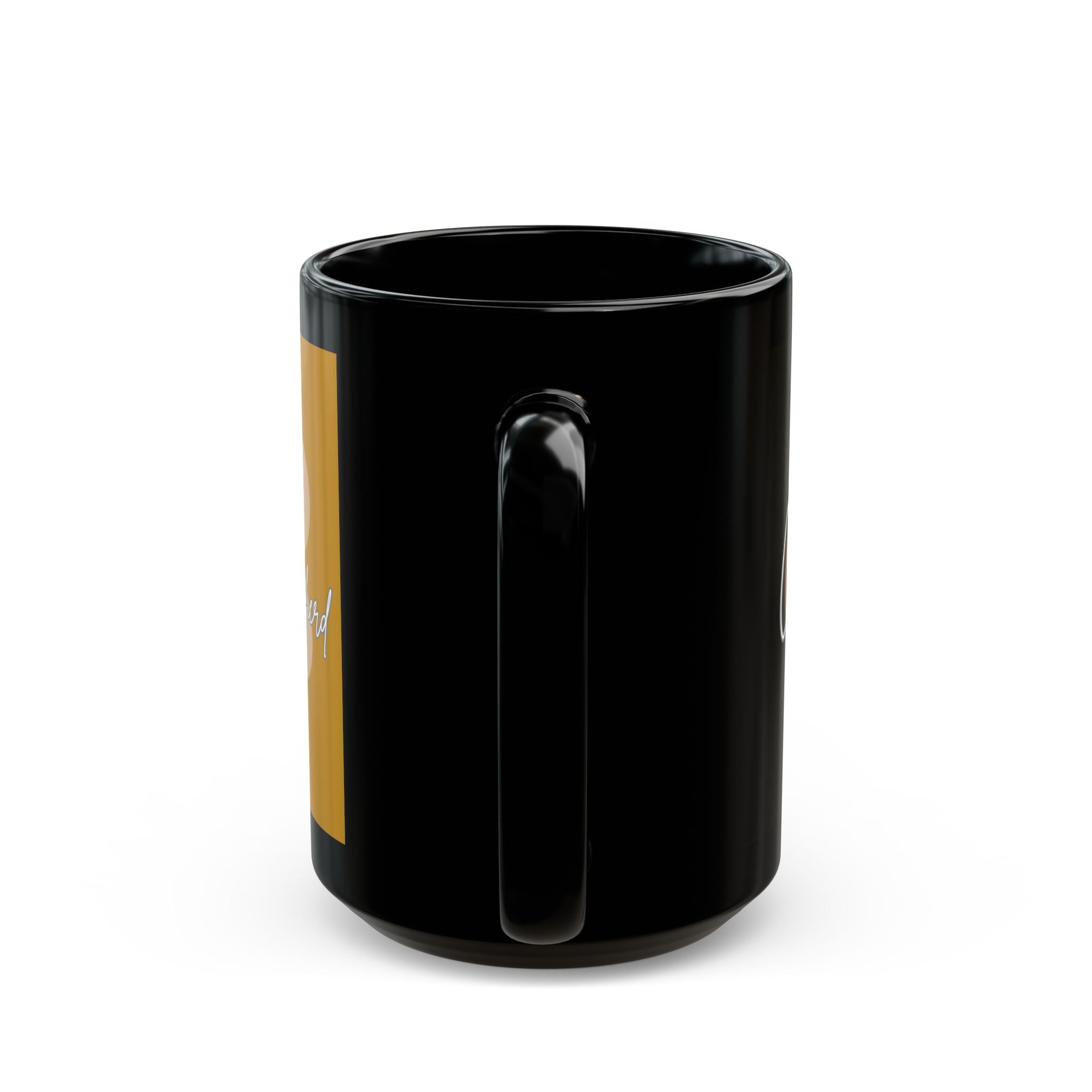German Shepherd Coffee Mug — Pet Lover Black Ceramic Mug (11oz/15oz)