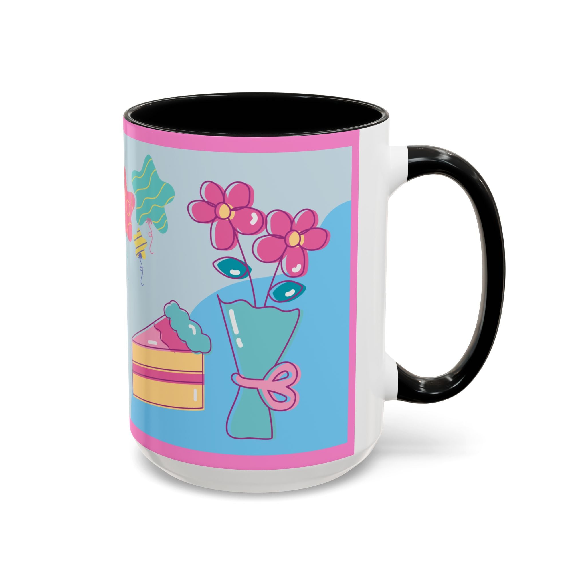 Father's Day Coffee Mug – Cute Dog on Scooter Design (11/15oz)