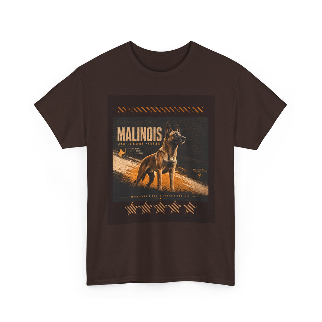 Malinois Dog Tee — Vintage Belgian Malinois Graphic T-Shirt