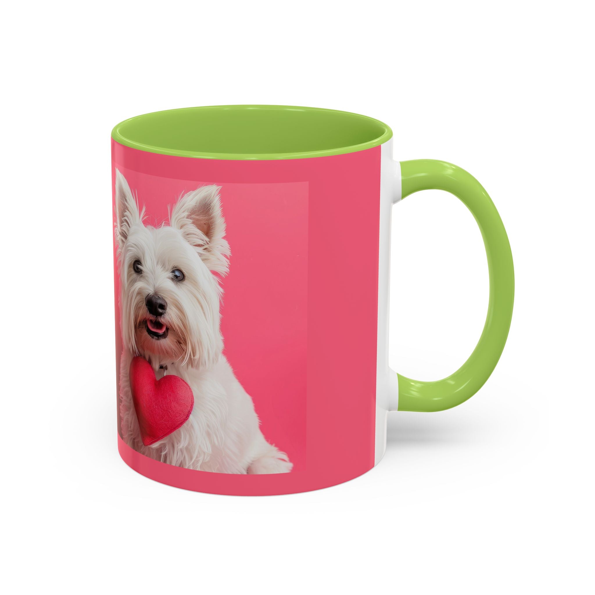 Westie Mother's Day Coffee Mug — Cute Dog Heart