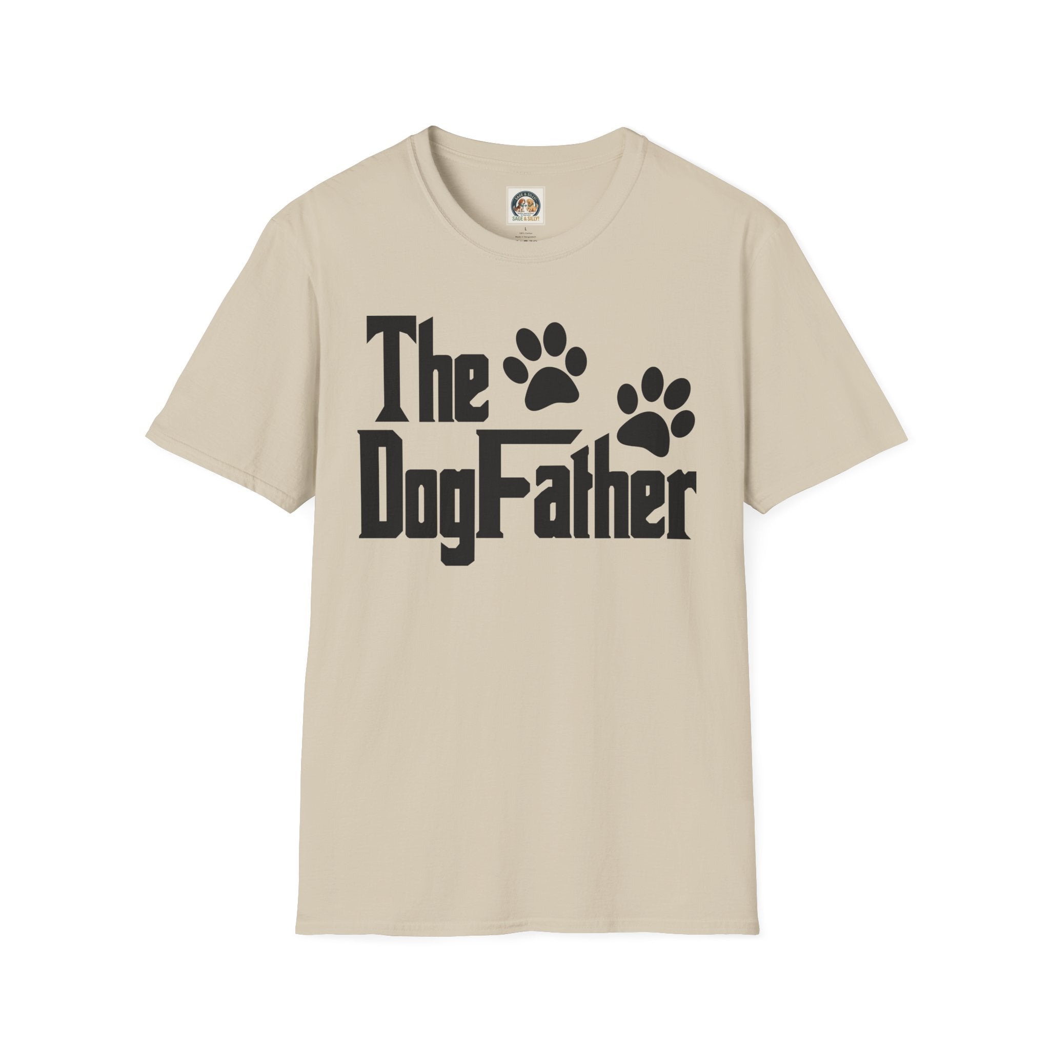 The DogFather T-Shirt — Funny Paw Print Dog Lover Tee