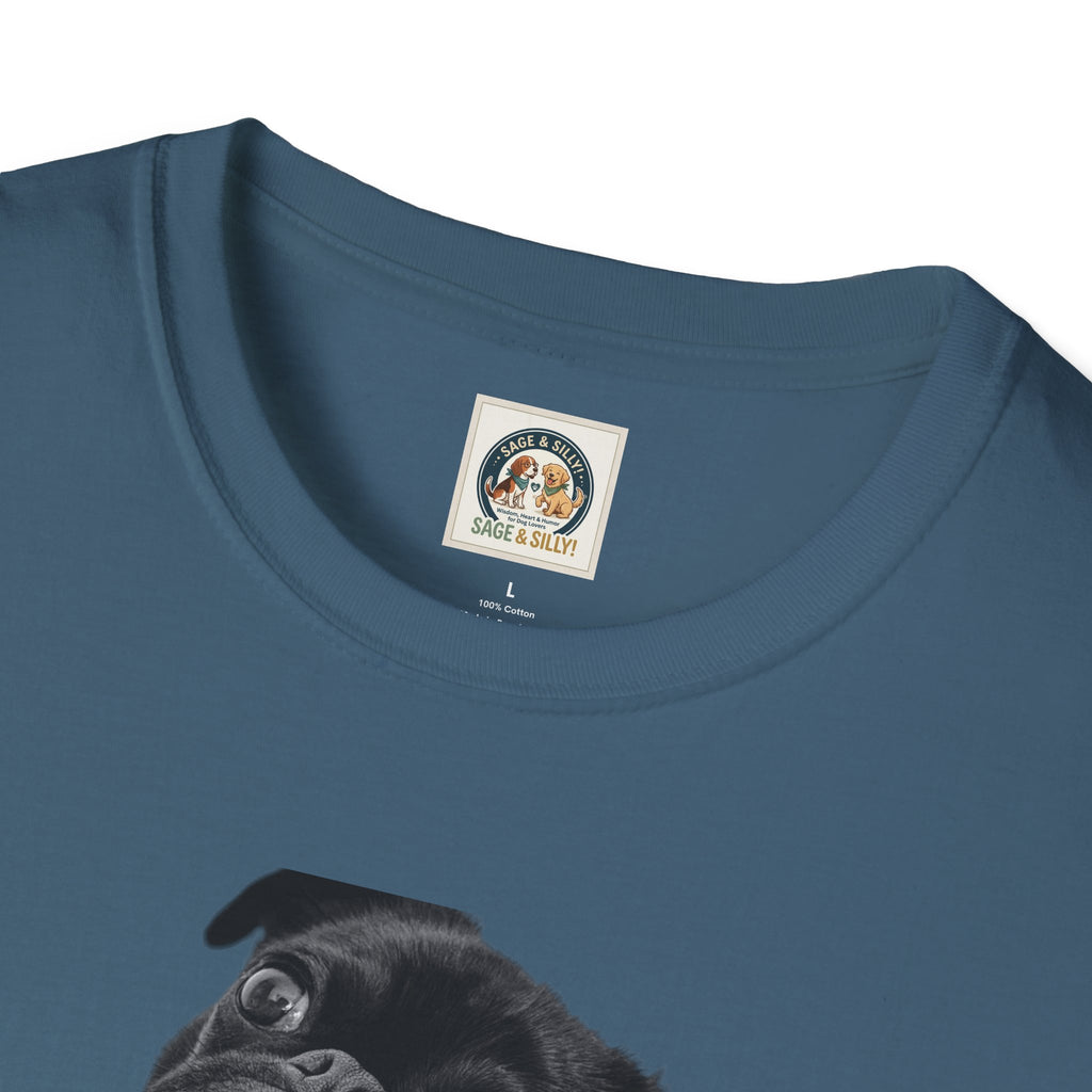 Pug Graphic T-Shirt — "I Know What You Did..."