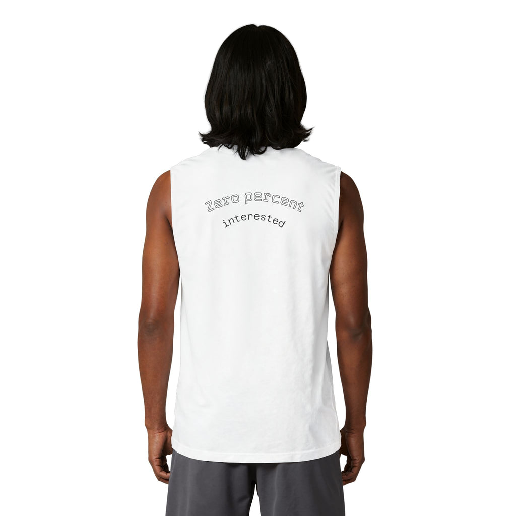 Nope Dog Muscle Tank — Cute Sleeping French Bulldog "Nope" Graphic Tank Top