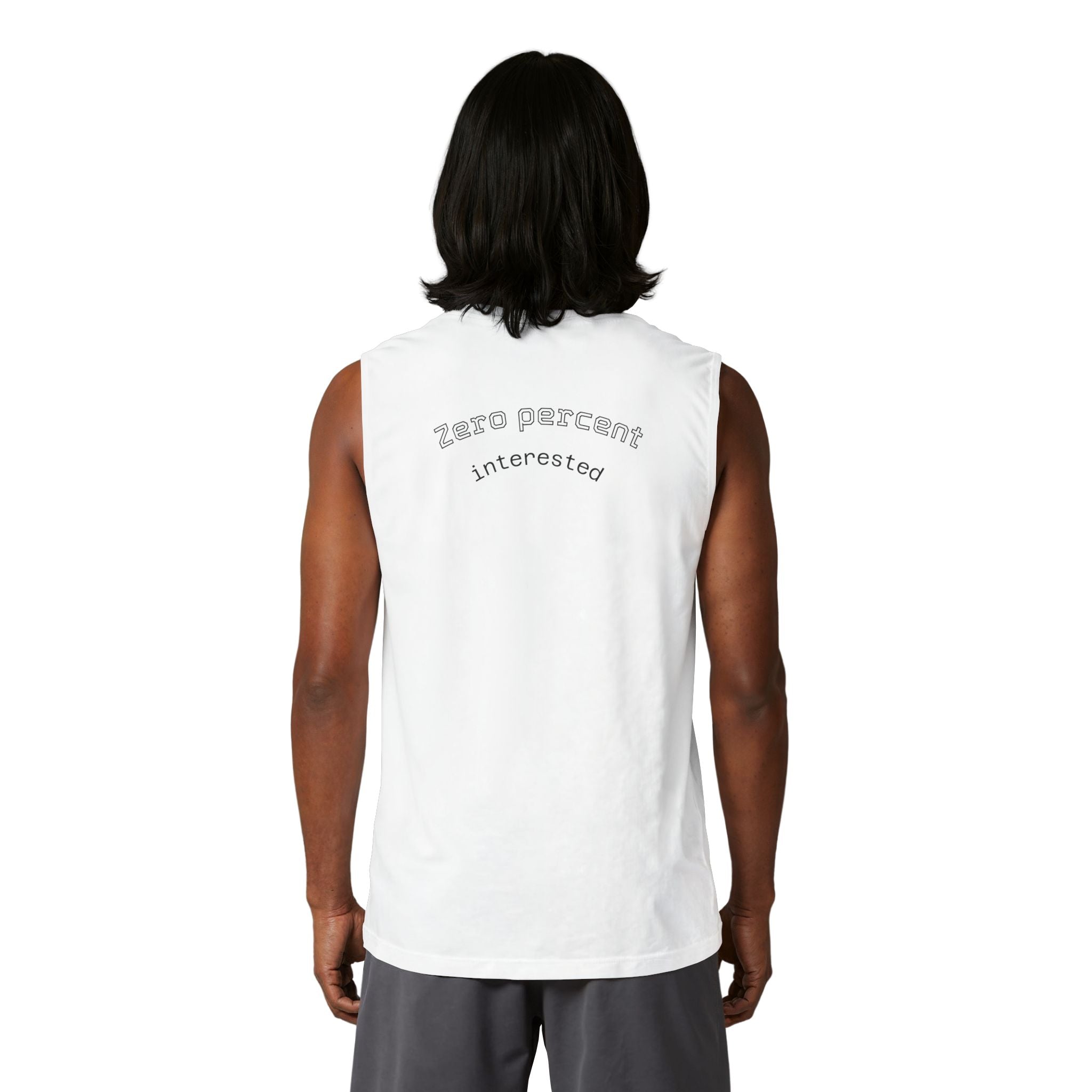 Nope Dog Muscle Tank — Cute Sleeping French Bulldog "Nope" Graphic Tank Top