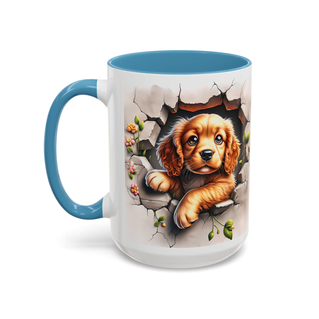 Cocker Spaniel Puppy Coffee Mug — Cute Accent Mug