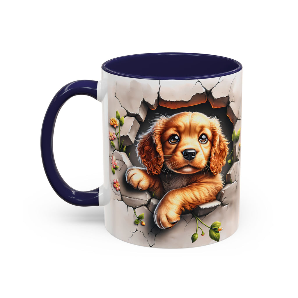 Cocker Spaniel Puppy Coffee Mug — Cute Accent Mug