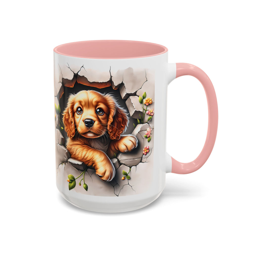Cocker Spaniel Puppy Coffee Mug — Cute Accent Mug