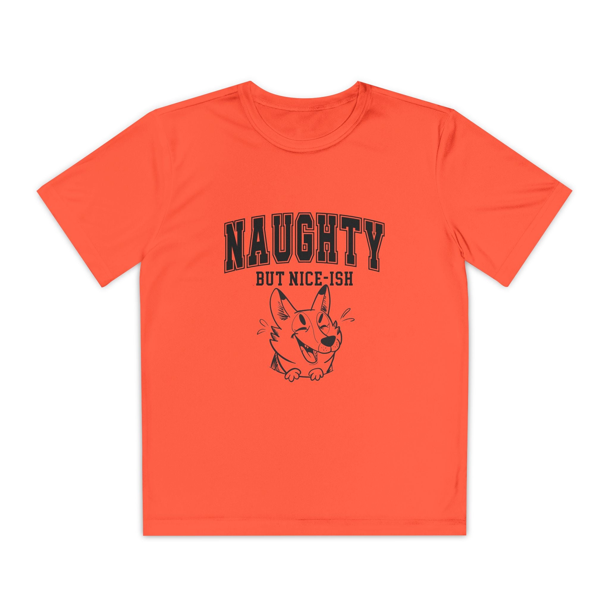 Youth Tee - "Naughty But Nice-ish" Graphic Shirt