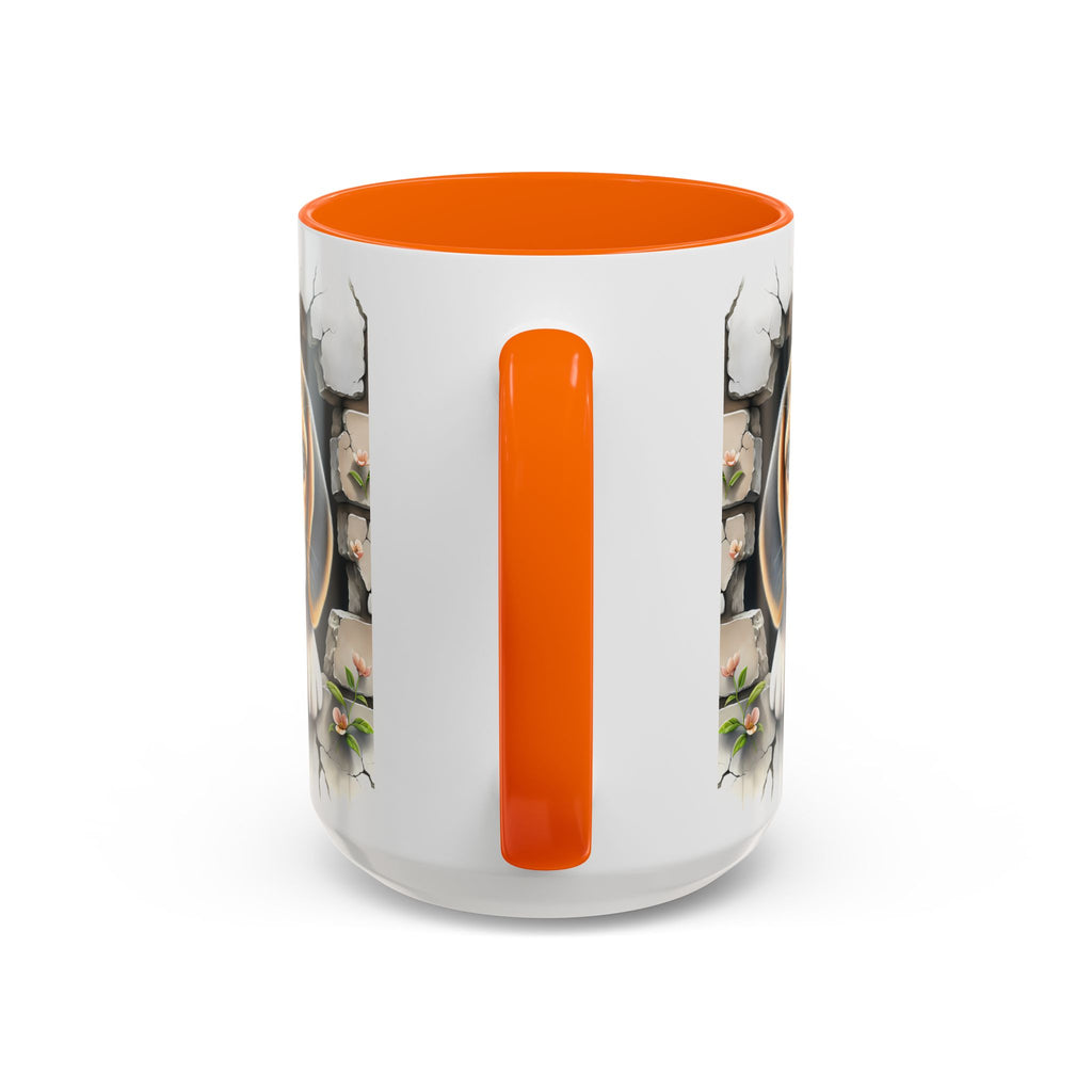 Beagle Puppy Peek Accent Coffee Mug – Cute Dog Gift (11/15 oz)