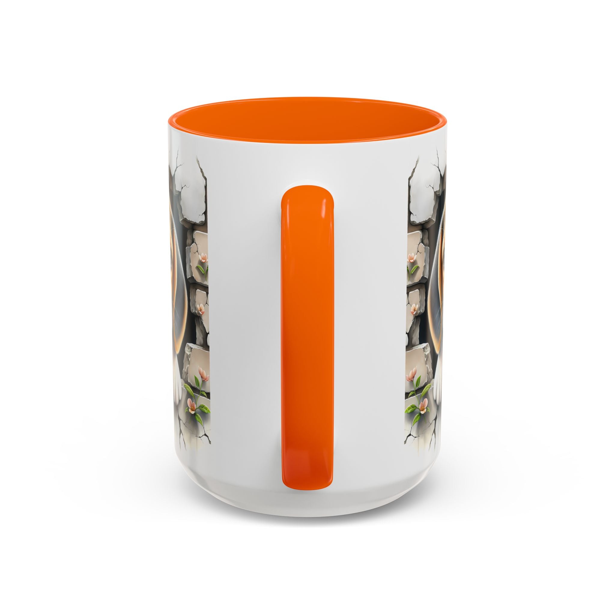Beagle Puppy Peek Accent Coffee Mug – Cute Dog Gift (11/15 oz)