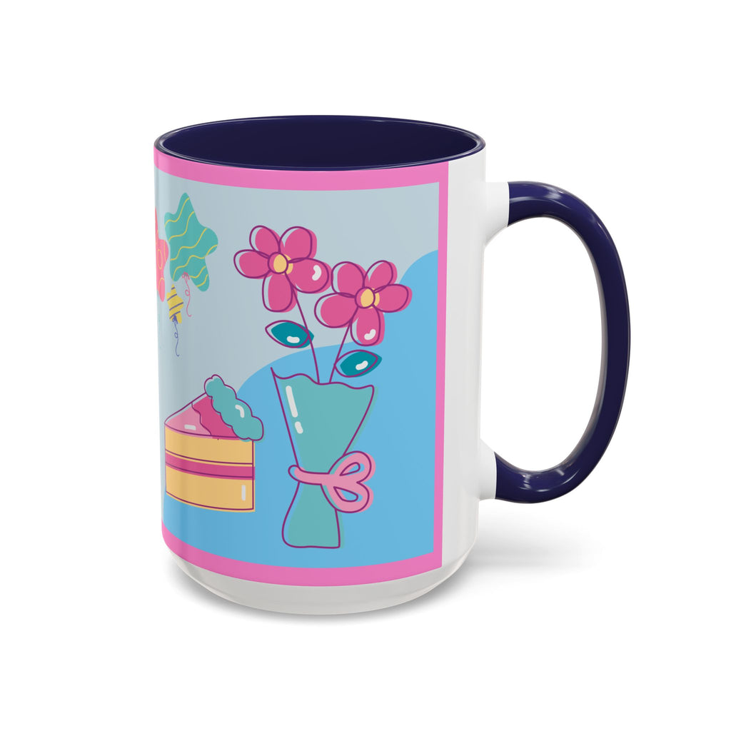 Father's Day Coffee Mug – Cute Dog on Scooter Design (11/15oz)