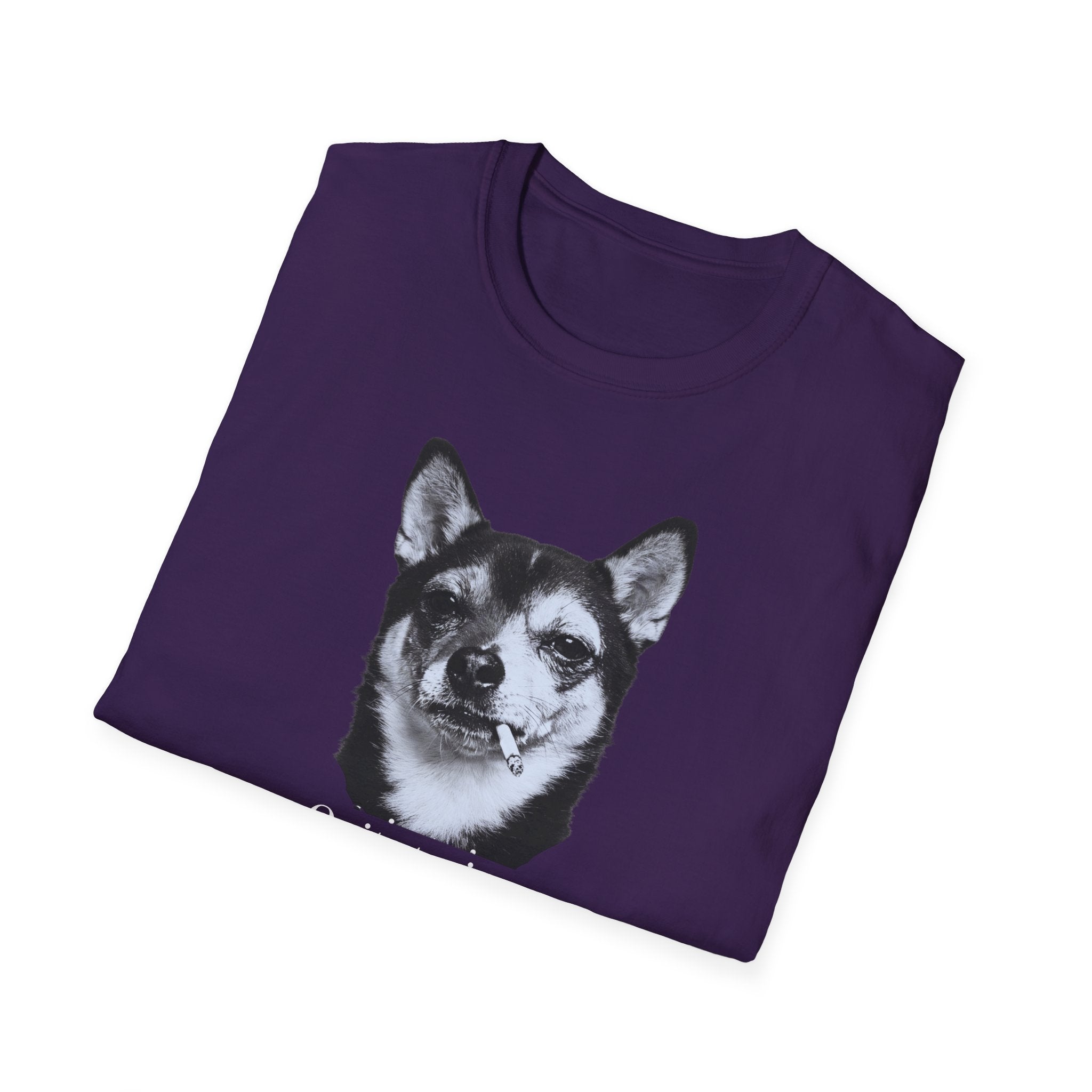 Dog Graphic T-Shirt — "Quit Staring... You're Killin' My Vibe"