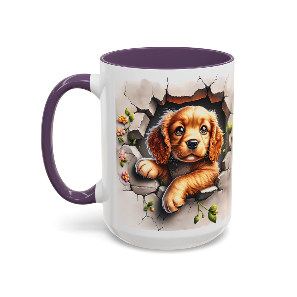 Cocker Spaniel Puppy Coffee Mug — Cute Accent Mug