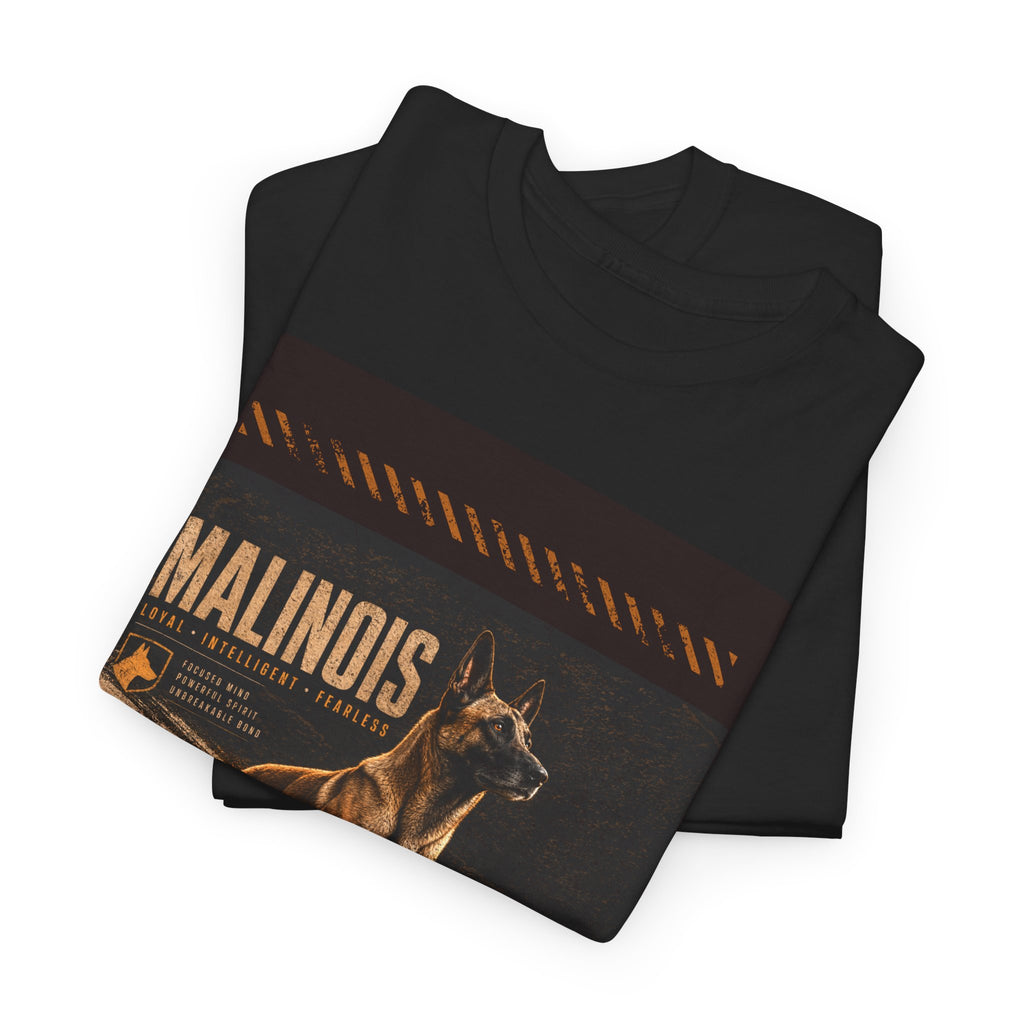 Malinois Dog Tee — Vintage Belgian Malinois Graphic T-Shirt