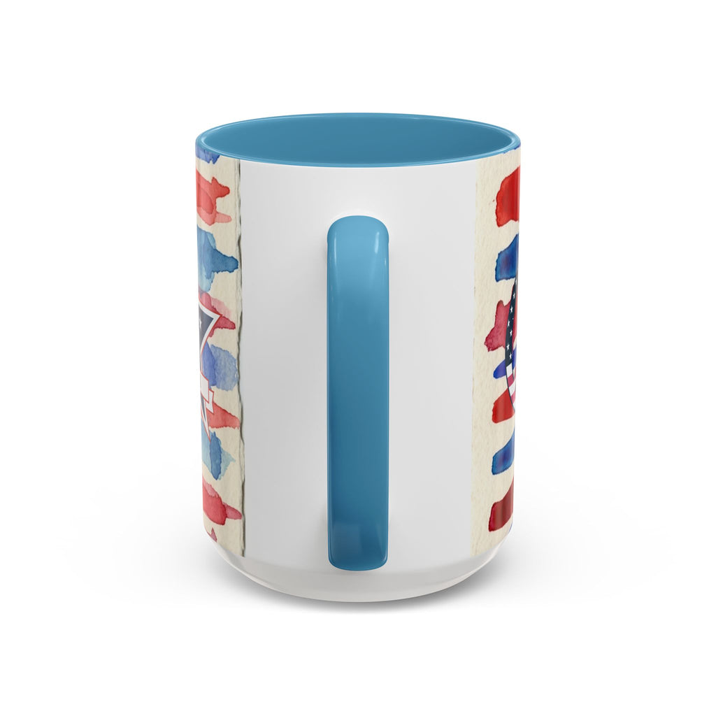 Independence Day Husky Coffee Mug — Happy 4th of July Patriotic Accent Mug (11/15oz)
