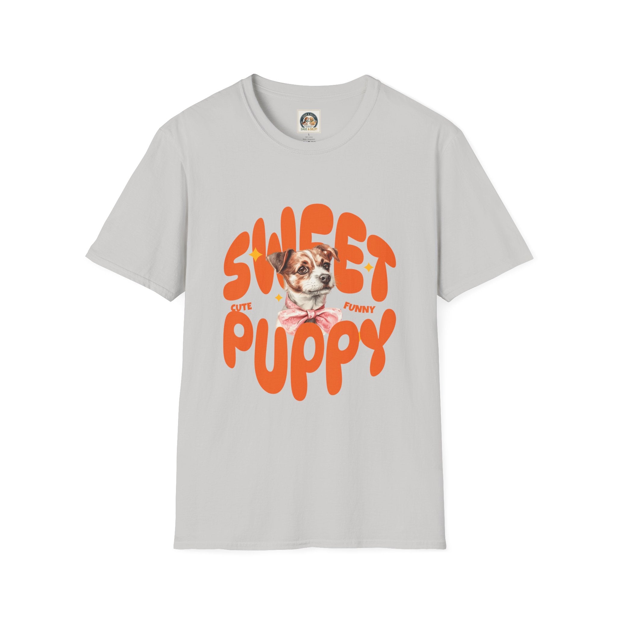 Sweet Puppy T-Shirt — Cute Retro Dog Graphic Tee