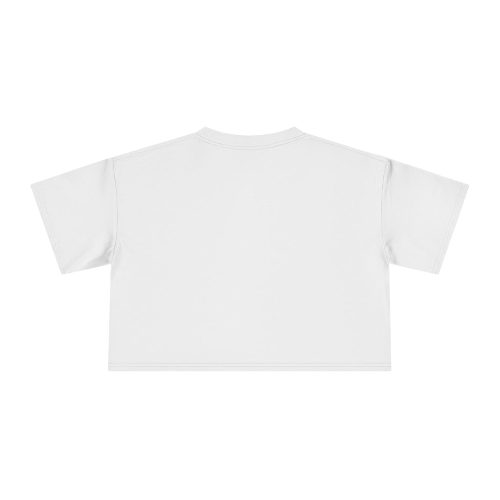 Patriotic Dog Crop Tee — Jack Russell with American Flag