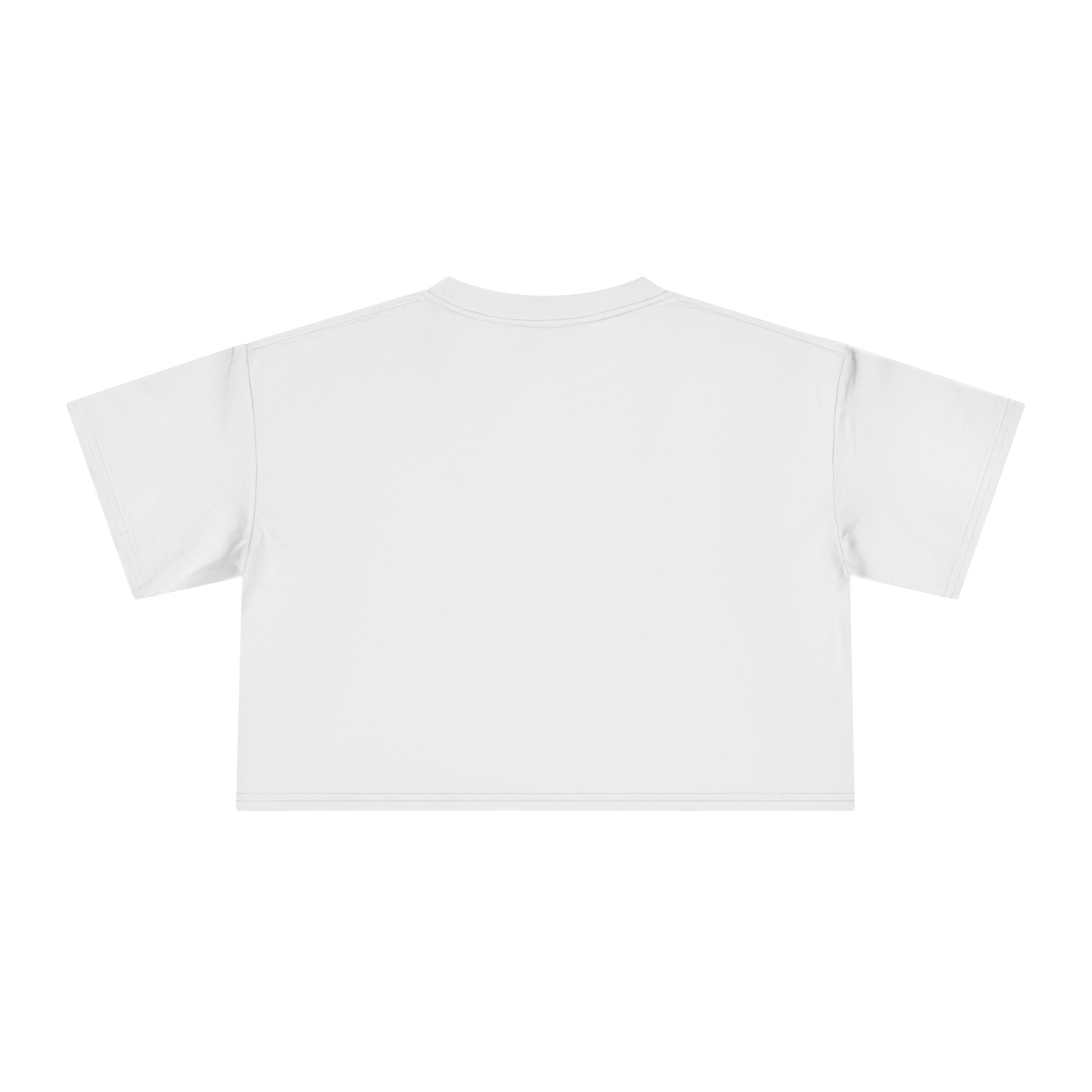 Patriotic Dog Crop Tee — Jack Russell with American Flag