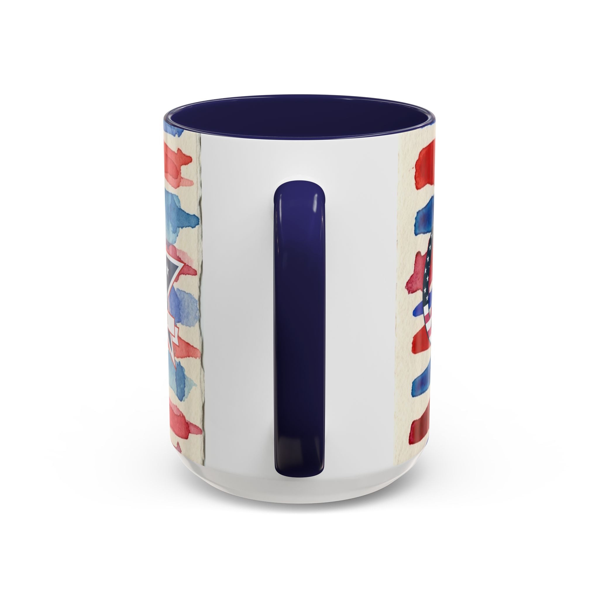 Independence Day Husky Coffee Mug — Happy 4th of July Patriotic Accent Mug (11/15oz)