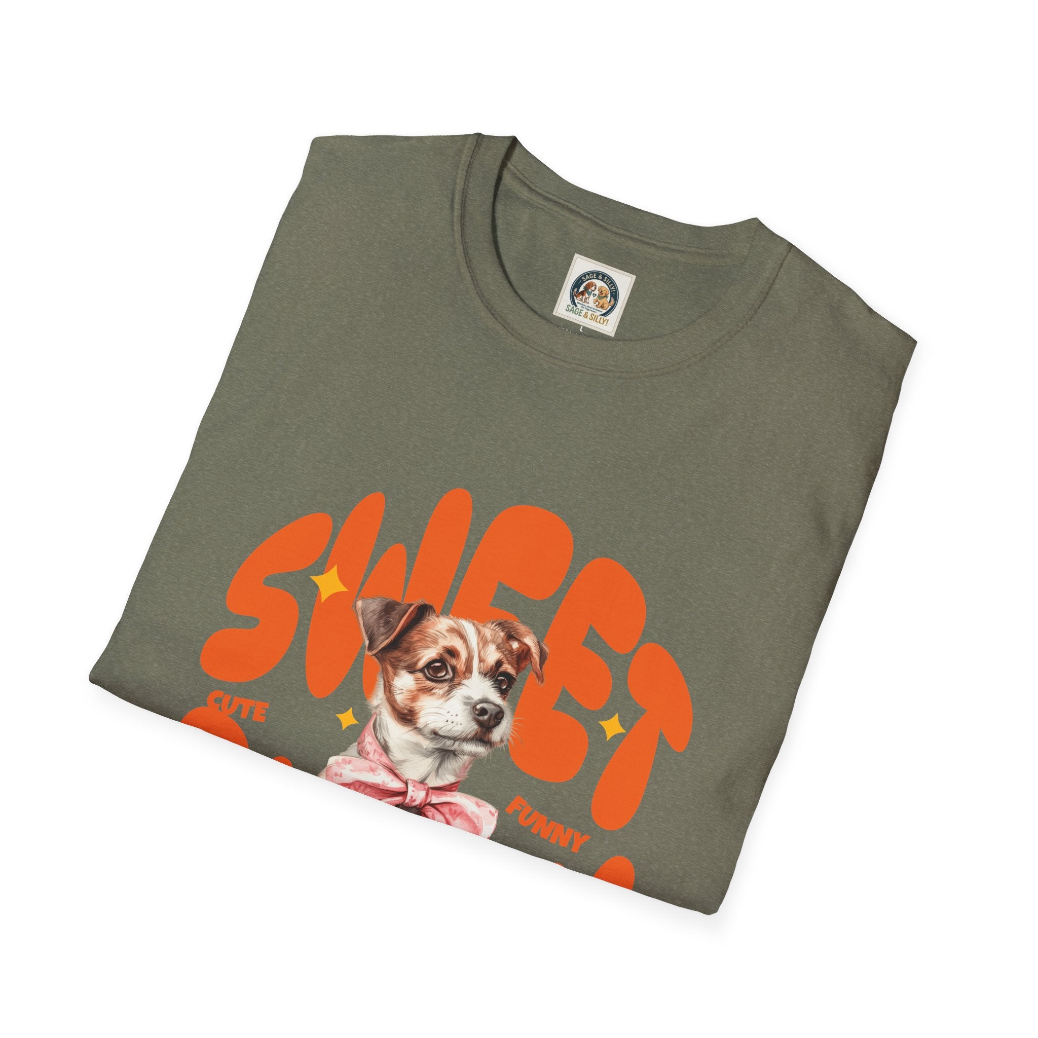 Sweet Puppy T-Shirt — Cute Retro Dog Graphic Tee