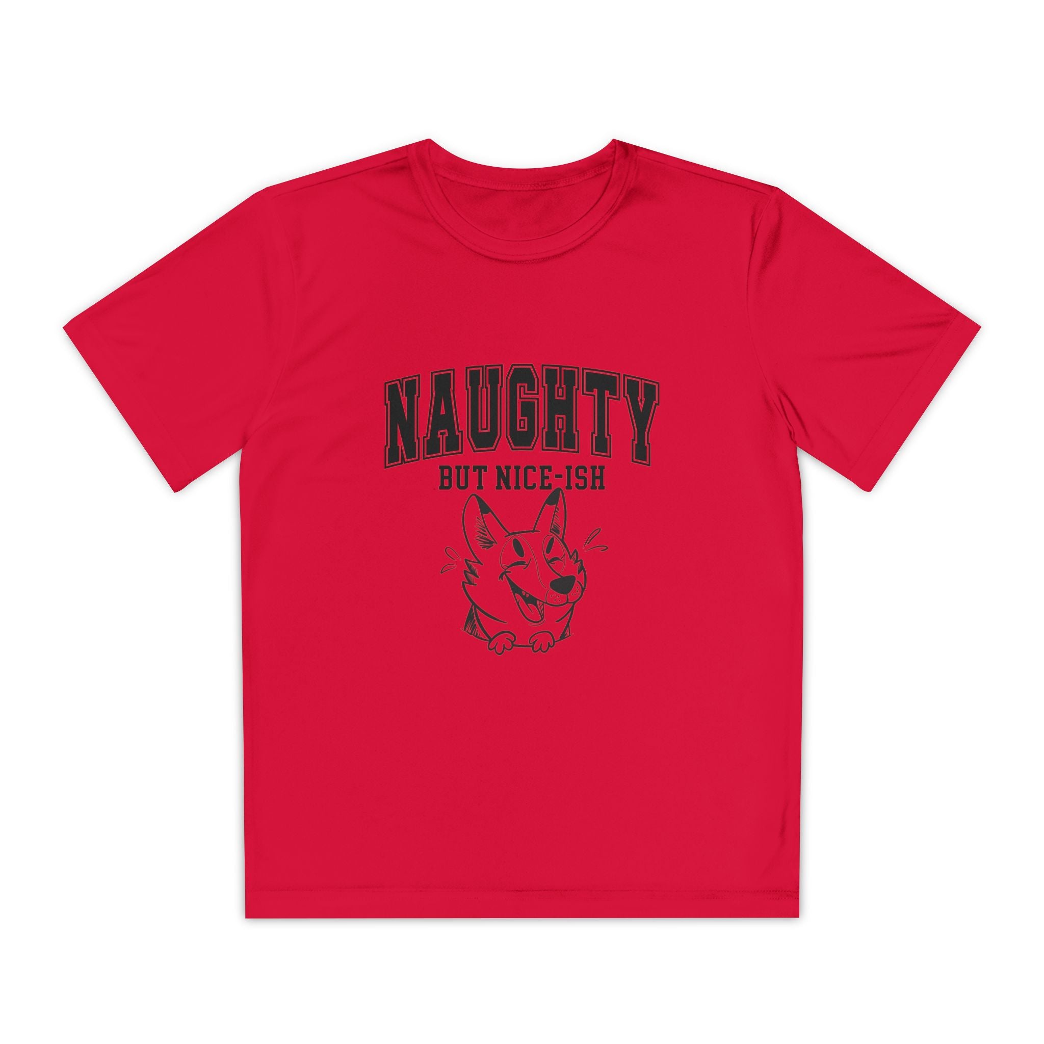 Youth Tee - "Naughty But Nice-ish" Graphic Shirt