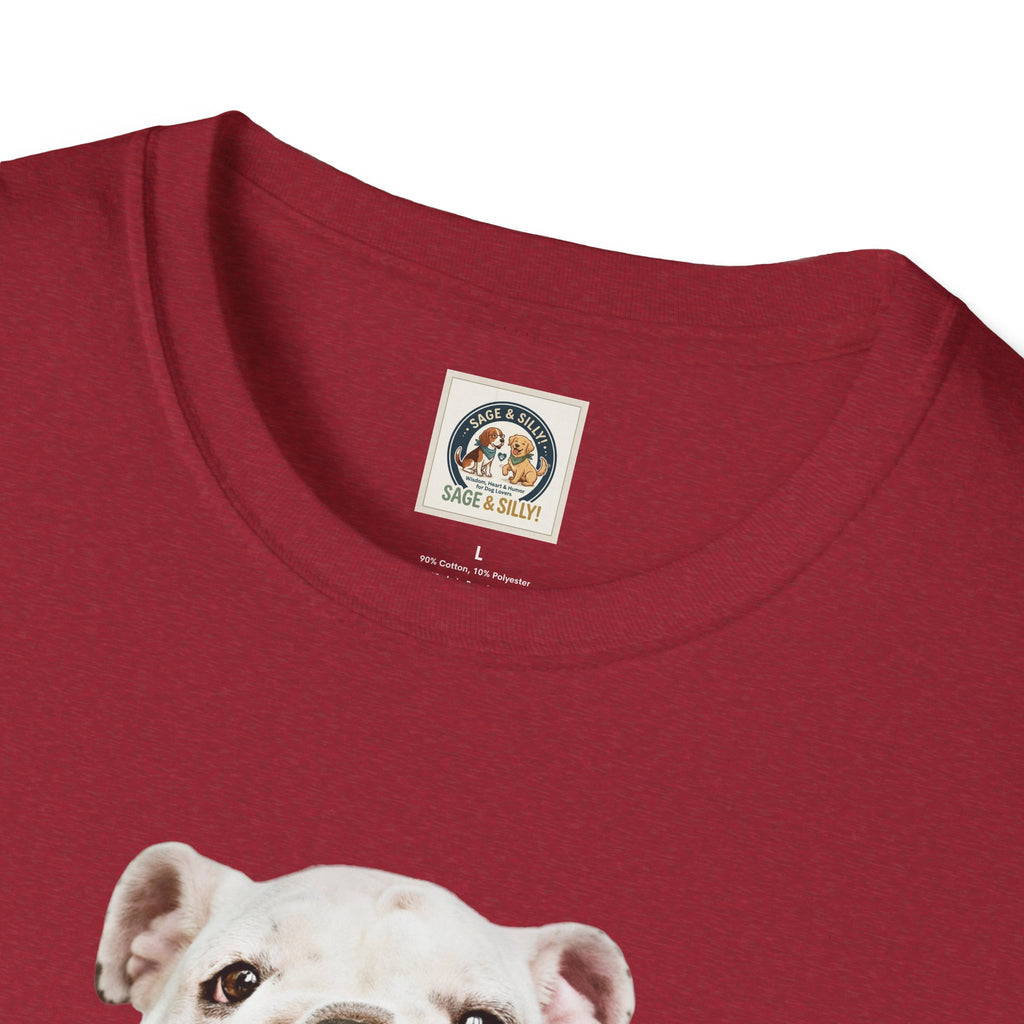 Bulldog Graphic T-Shirt — "Hangin' Out"