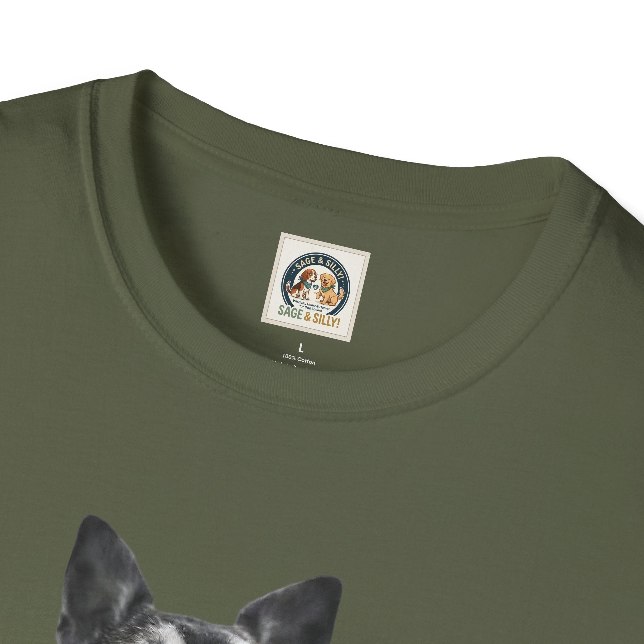 Angry Dog Graphic T-Shirt — "And?"