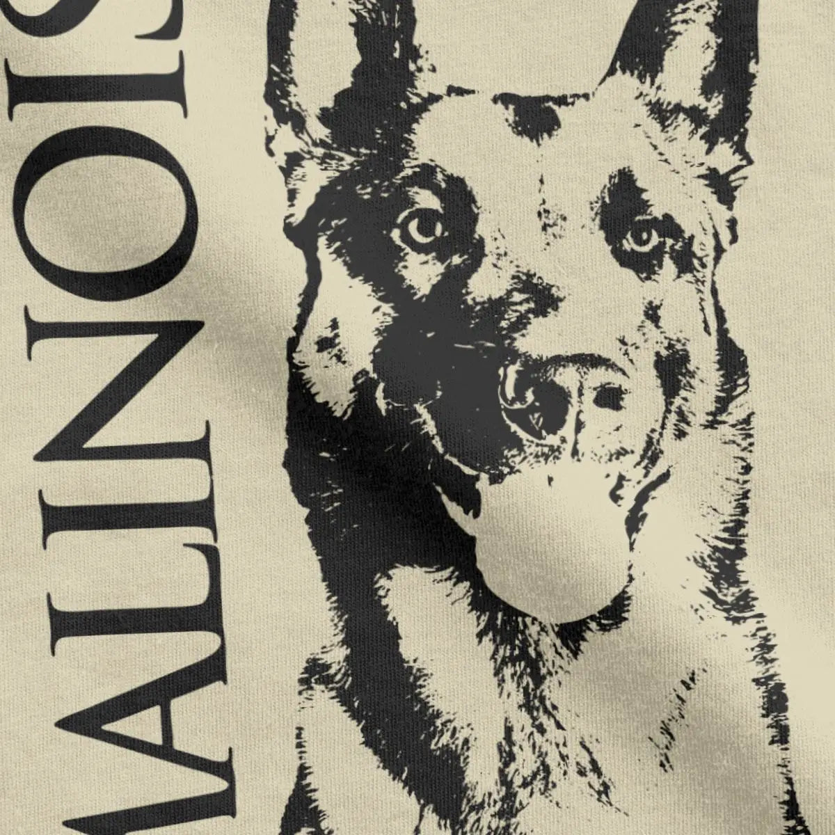 Belgian Malinois T-Shirt — Mechelaar Dog Lover Graphic Tee