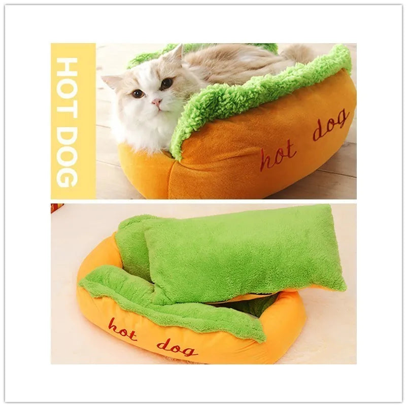 The Hot Dog Bed — Novelty Dachshund Dog Sofa (Because They ARE the Sausage)