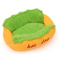The Hot Dog Bed — Novelty Dachshund Dog Sofa (Because They ARE the Sausage)