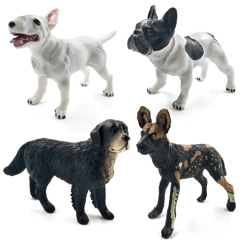 Dog Breed Figurine | Miniature Dog Statue for Home Decor & Bonsai Gardens