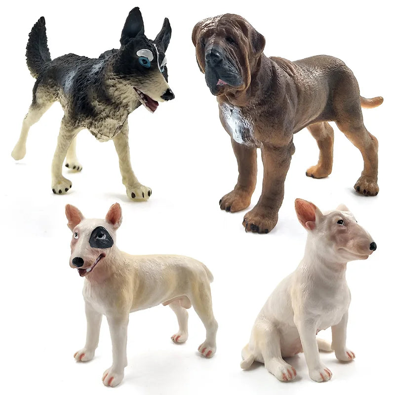 Dog Breed Figurine | Miniature Dog Statue for Home Decor & Bonsai Gardens