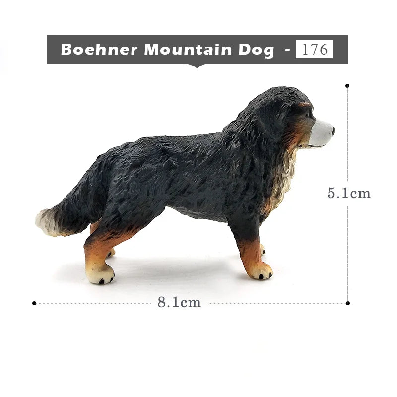 Dog Breed Figurine | Miniature Dog Statue for Home Decor & Bonsai Gardens
