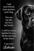 Dog Canvas Wall Art Poster – Animal Print for Living Room Home Decor