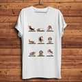 Beagle Dog Yoga T-Shirt — Funny Graphic Tee for Dog Lovers