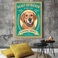 Dog Canvas Wall Art Print — Unframed Poster for Dog Lovers
