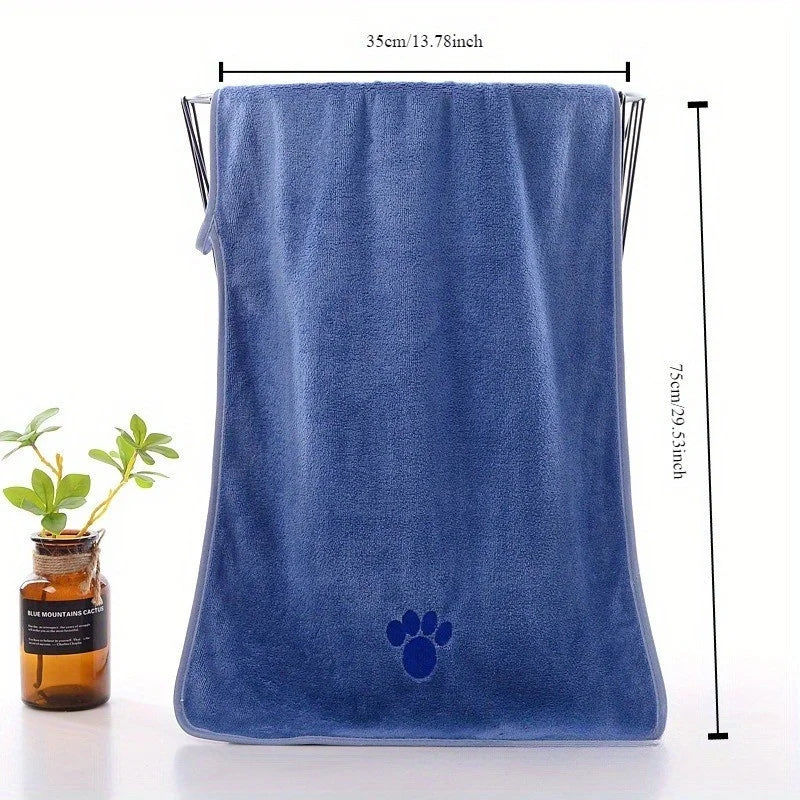 Quick-Dry Dog Bath Towel – Super Absorbent & Gift-Ready