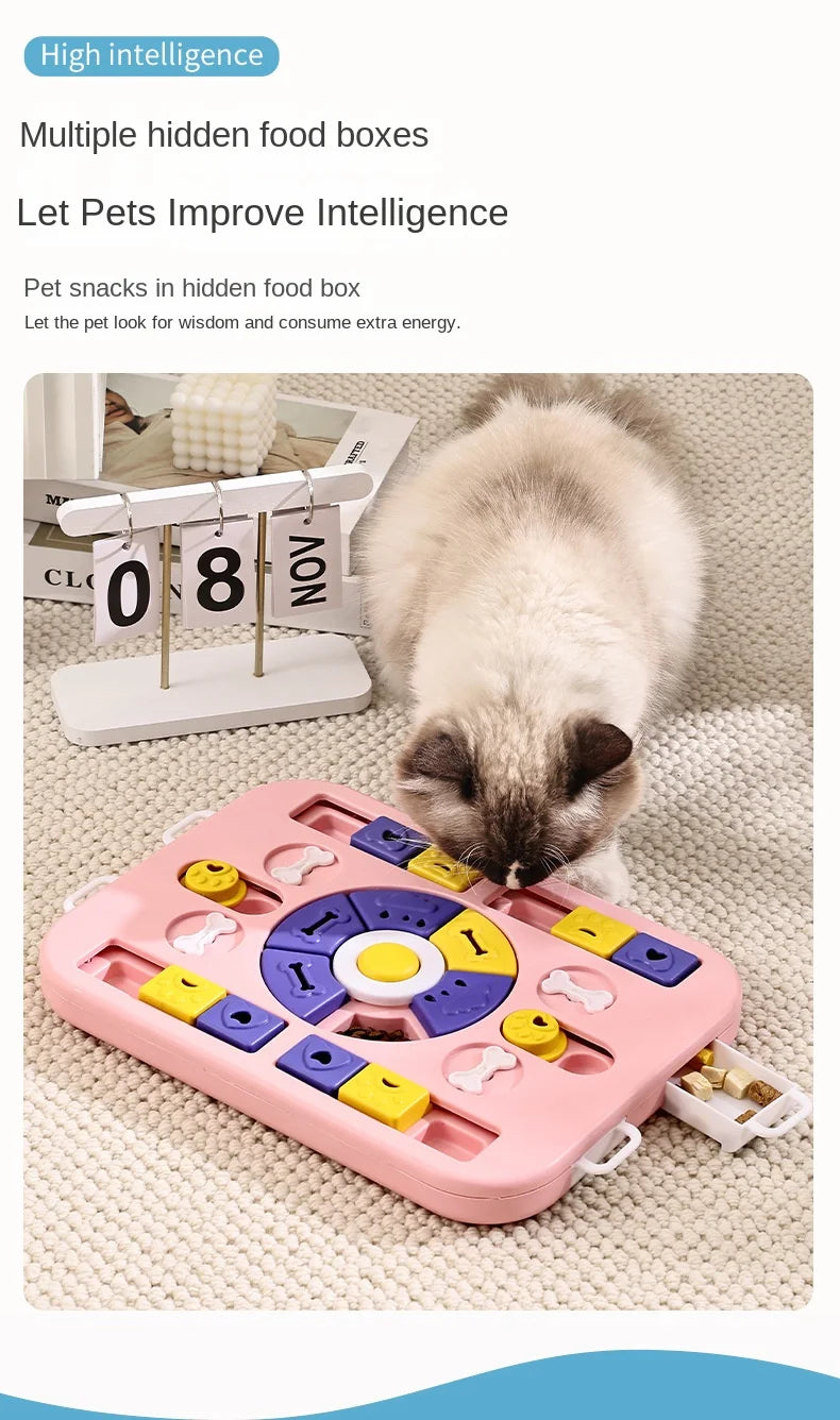 Interactive Dog Puzzle Toy — Enrichment & Training for Smart Dogs