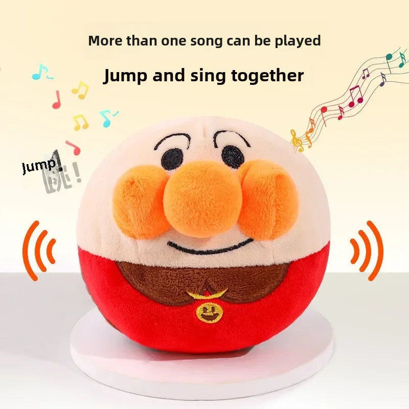 Electric Plush Jump Ball Dog Toy – Interactive Singing & Dancing