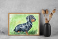 Dachshund Wall Art Print — No Frame