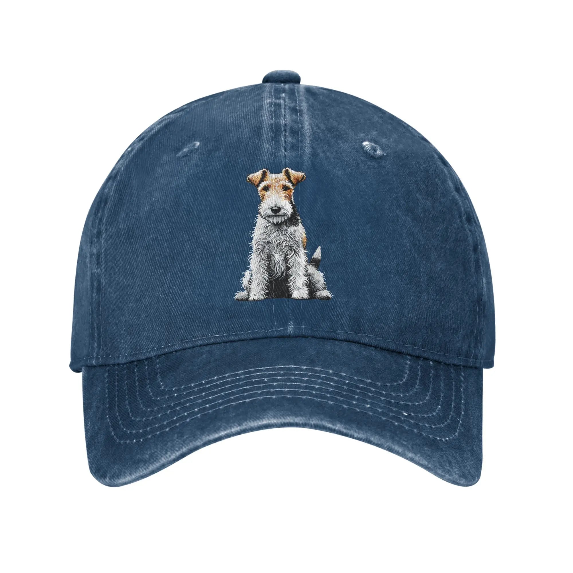 Wire Fox Terrier Baseball Cap — Unisex Trucker Hat