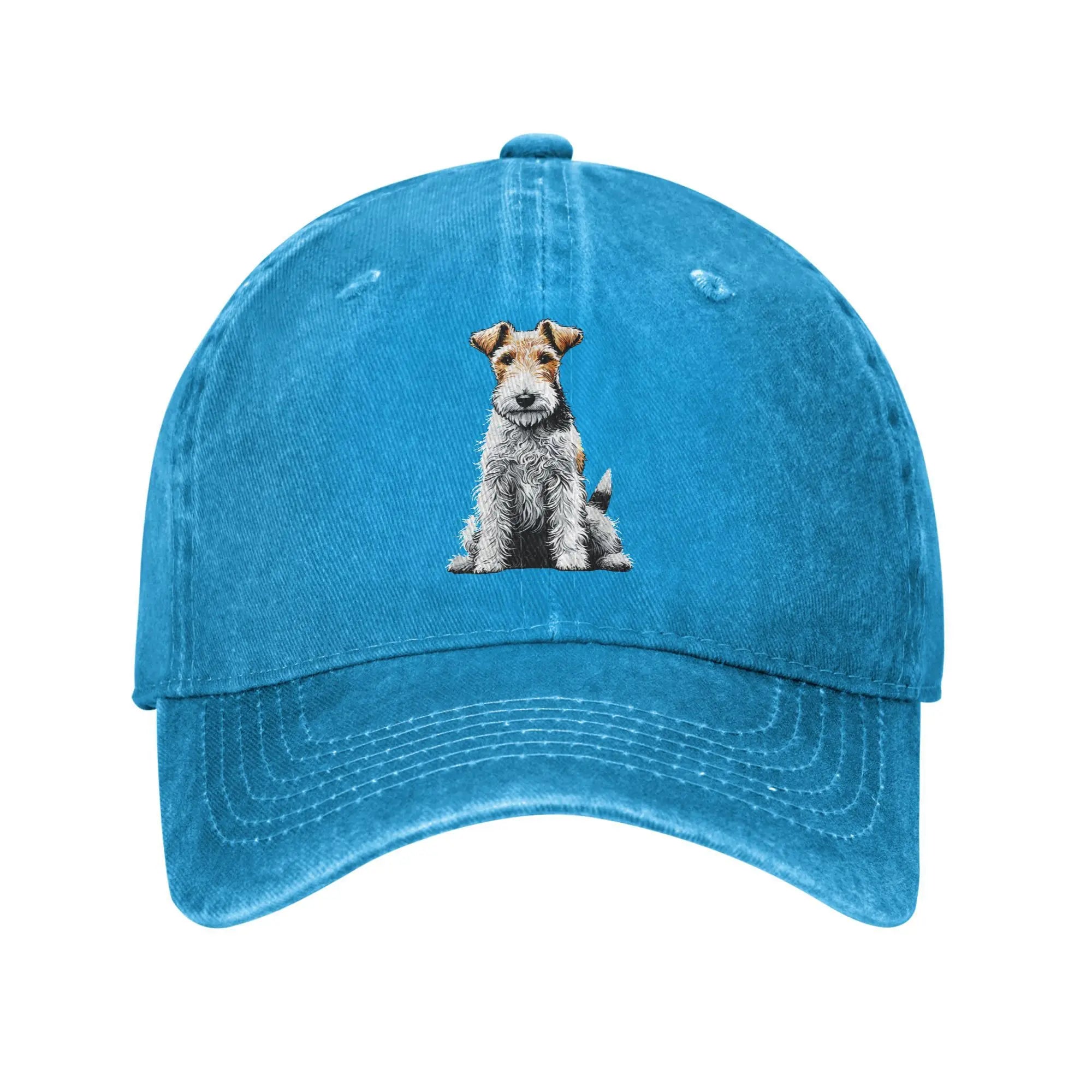 Wire Fox Terrier Baseball Cap — Unisex Trucker Hat