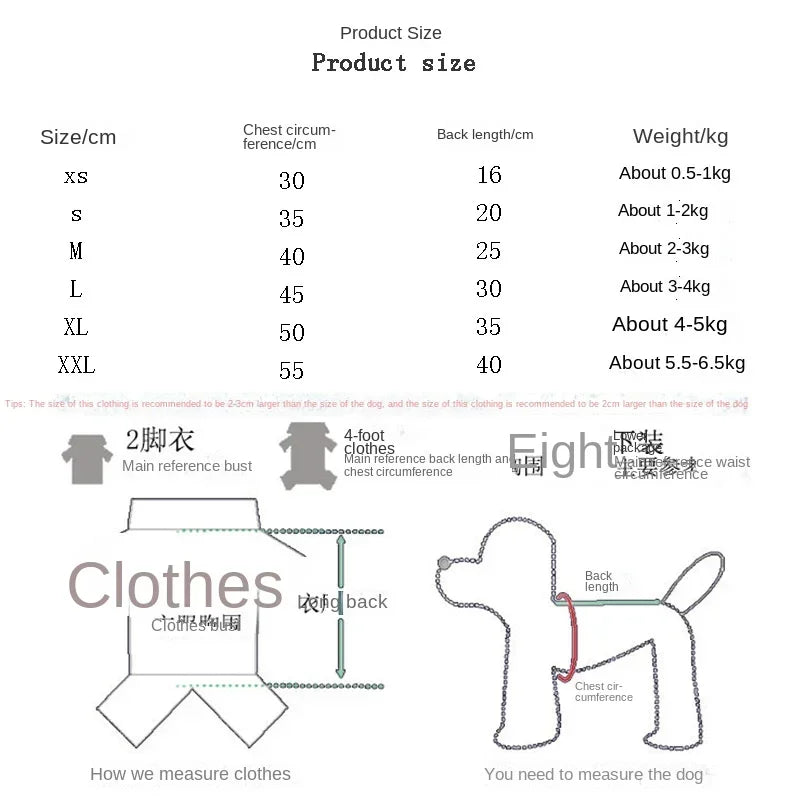 Cosy Pocket Sweater for Dogs & Cats – Autumn Winter Pet Clothes
