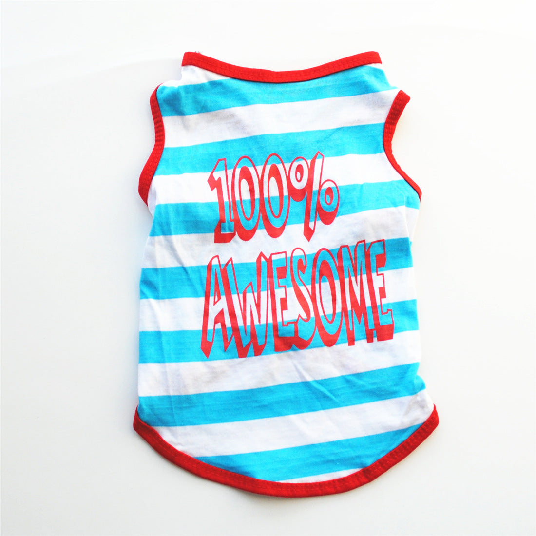 Funny Letter Print Dog Shirts for Small Dogs – Soft Breathable Summer Pet T-Shirts