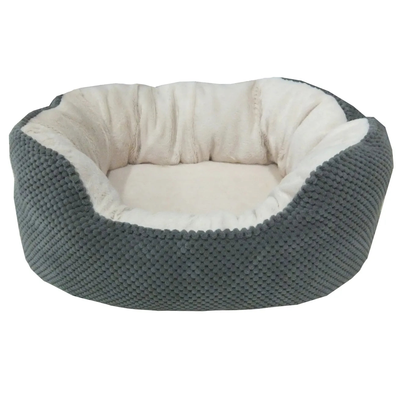 Cloud Nine Wave Sofa Dog Bed — Plush Four-Season Pet Lounger